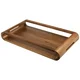 Artelegno dvostranski pladenj iz orehovega lesa 27 x 49 cm ALVASDGWL