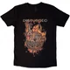Disturbed Majica Burning Belief Unisex Black XL