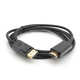 3G (86973) kabl Display Port (muški) na HDMI (muški) 3m crni
