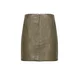 FREAKY NATION Krilo  Leather Mini Skirt  oliva