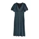 Next Obleka indigo/zelena/smaragd/lila