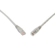 Solarix patch kabel CAT6 UTP PVC 1m siv, neprekinljiv C6-155GY-1MB