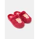 Sinsay - Papuče sa veštačkim krznom i vezom Hello Kitty - maroon