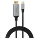 Savio CL-208 USB kabel USB 3.2 Gen 1 C - C, 2m, črn/siv