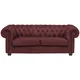 Landscape CHESTERFIELD ZOFA, bordo tekstil