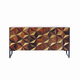 Meblo Trade Komoda Illusion Gold- KARE King Cross/ KARE Split 164x40x85h cm