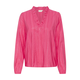 Kaffe Bluza Sanni roza/srebrna