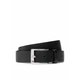 Tommy Hilfiger Moški pas New Aly Belt AM0AM08363 Črna