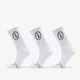 Nogavice Footshop High Crew Socks 3-Pack White 39-42