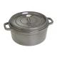 Cocotte cooking pot, cast iron, 28cm/6,7L, Graphite Grey - Staub