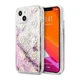 TELEMPIRE Maska za telefon Guess Hc Liquid Glitter Peony za iPhone 13 6.1 roze