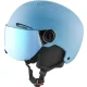 ALPINA ZUPO VISOR Q-LITE otroška čelada, dim/modra mat/modra (M (51-55 cm))