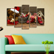 WALLXPERT Dekorativne slike 5PATNOEL 1