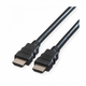 HDMI-HDMI kabel 2m črn Roline