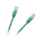 Patchcord kabel UTP 8c plug-plug 1.0m CCA zelena kat.6e