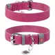 WAUDOG Usnjena ovratnica 20mmx30-39cm roza