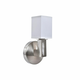 Zidna svjetiljka DKD Home Decor Srebrna Metal Poliester Bijela 220 V 40 W (12 x 10 x 22 cm)