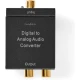 ACON2510BK, Digital Audio Converter, 1-way, Audio, video, 1x Digital RCA,1x TosLink,output:1x 2xRCA