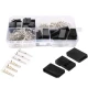 YUNIQUE GREEN-CLEAN 30pcs Priključki Male & Female, JR Connector, Servo 3-Pin 2.54mm RC Priključek za RC Drones Car Helicopters