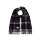 TOMMY HILFIGER Šal mornarska/rdeča/črna/bela
