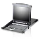 Aten CL5716M-ATA-SG 16-Port PS/2-USB VGA 17 LCD Stikalo KVM with Daisy-Chain Port USB Peripheral Support and with Spanish keyboard