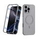 Maska 360 COLOR MagSafe za iPhone 16 Pro/ siva