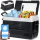 Berdsen prenosni kompresorski hladilnik Icemax 400 (40l), črn-siv