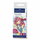 Marker Faber-Castell Pitt Artist Pen Manga 6 kosov, Shojo
