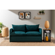 ATELIER DEL SOFA Sofa dvosed Saga XL 2 Seater Petrol Green
