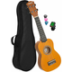 Cascha Soprano Ukulele Bundle Yellow