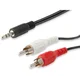Equip jack male / 2x RCA male 2m, 14709207