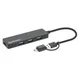 Manhattan 4-Port USB 3.0 Type-C Type-A Combo Hub