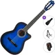 Pasadena PCC-10 Standard SET 4/4 Blue Burst Klasična kitara