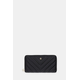 Denarnica HUGO Chris 2.0 QU_Zip Aro ženska, črna barva, 50557991