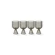 Komplet kozarcev za vino Pols Potten Rooftop 390 ml 4-pack