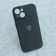 Maska Golden Heartbeat za iPhone 15 crna