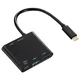 USB Tip C HUB/2xUSB 3.1/USB-C/HDMI