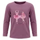 Lucky Kiddo majica DR LK-KGT LS 2_26 E 033078 D vijolična 152