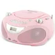 Champion Boombox CD/Radio/MP3/USB roza
