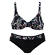 PETITE FLEUR Bikini, črna