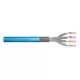 CAT 6A S-FTP installation cable, 500 MHz Eca (LSZH-1), AWG 23/1, 50 m, sx, blue