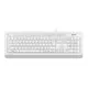 Fstyler Multimedia Comfort Keyboard tastatura A4 Tech FK10 (White)