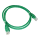 Patch kabel U/UTP kategorije 6 PVC 5,0 m zelene barve ALANTEC