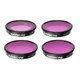 Sunnylife Komplet filtrov ND4, ND8, ND16, ND32 Sunnylife za Insta360 GO 3/2