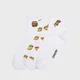 Cropp - 3 pack čarapa - white