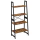 Songmics Knižna omara 140x635x355 cm rjava