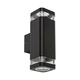 Rabalux Sintra,spoljna zidna,GU10 2X25W,crna