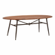 Jedilna miza iz masivnega oreha 104x219 cm New Foundry – Premier Housewares