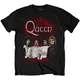 Queen Majica Ornate Crest Photo Unisex Black L