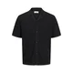 JACK & JONES Muška košulja 12268226, Crna